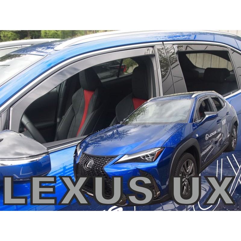 Ανεμοθραύστες Lexus UX (2019+) 4 τμχ., Heko