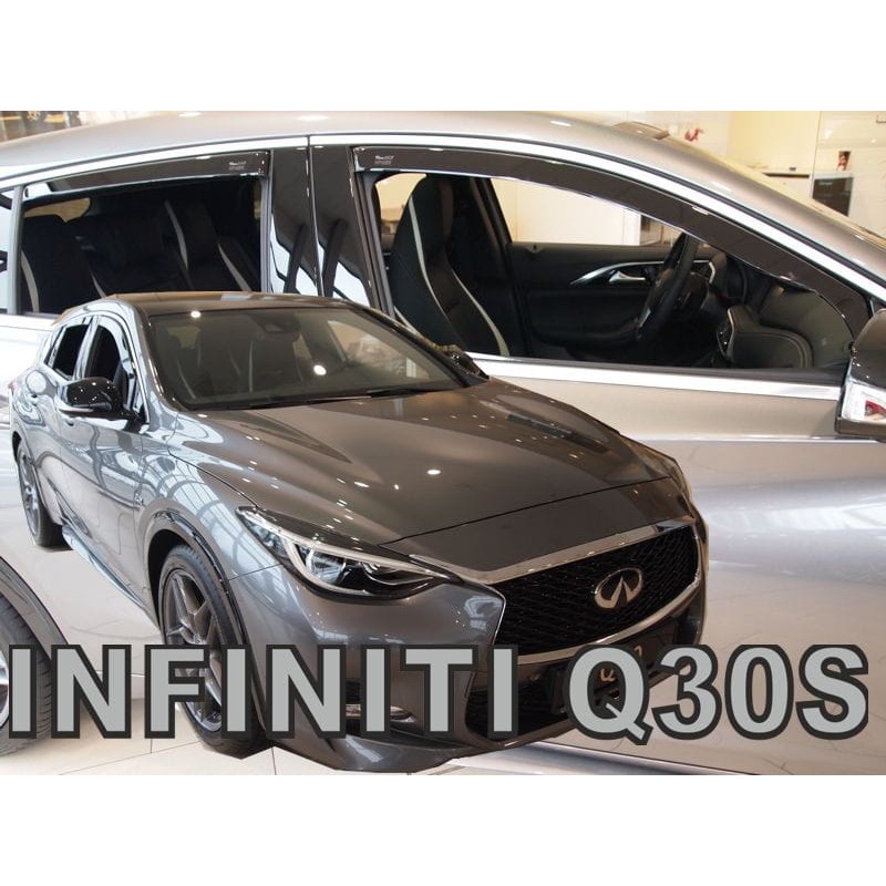 Ανεμοθραύστες Infiniti Q30S (2015-2019) 5D - 4 τμχ., Heko