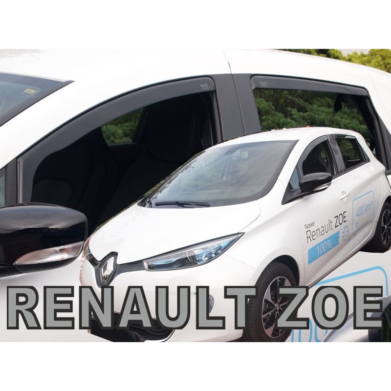 Ανεμοθραύστες Renault Zoe (2012-2024) - 4 τμχ., Heko