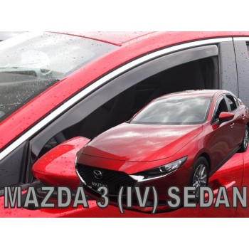 Ανεμοθραύστες MAZDA 3 (2019+) 4D - 2 τμχ. εμπρός, Heko Ανεμοθραύστες MAZDA 3 (2019+) 4D - 2 τμχ. εμπρός, Heko