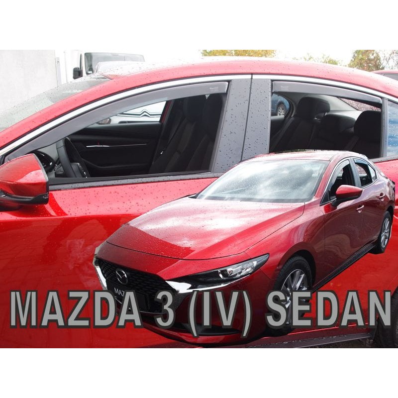 Ανεμοθραύστες MAZDA 3 (2019+) 4D - 4 τμχ. εμπρός και πίσω, Heko
