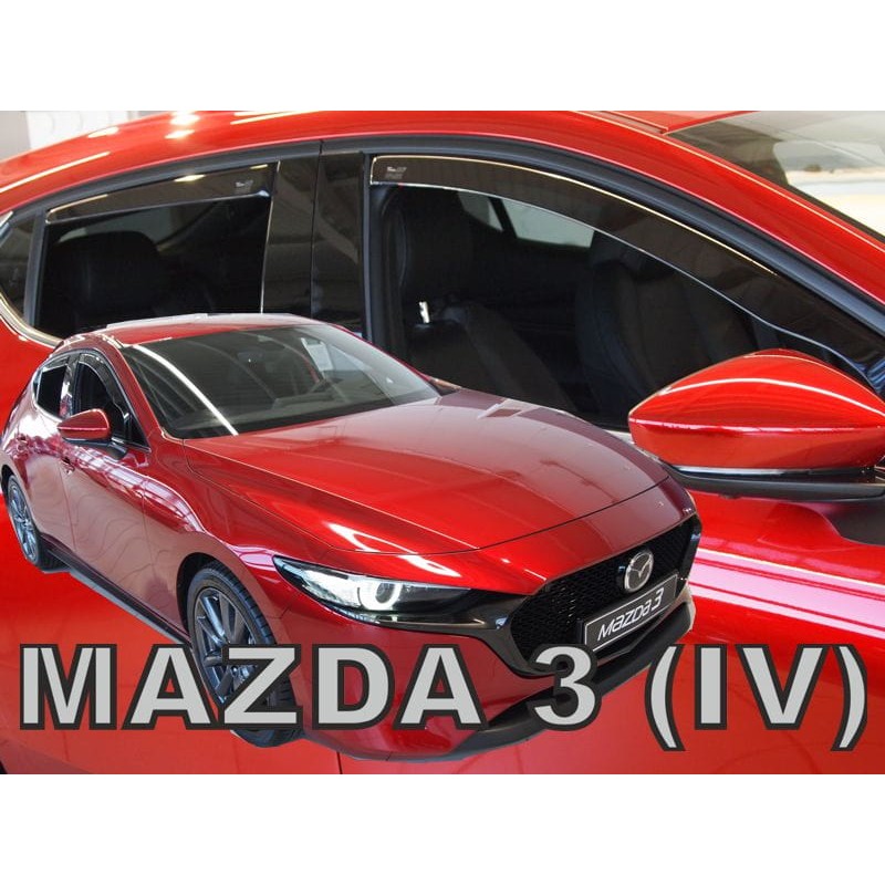 Ανεμοθραύστες MAZDA 3 (2019+) 5D - 4 τμχ. εμπρός και πίσω, Heko