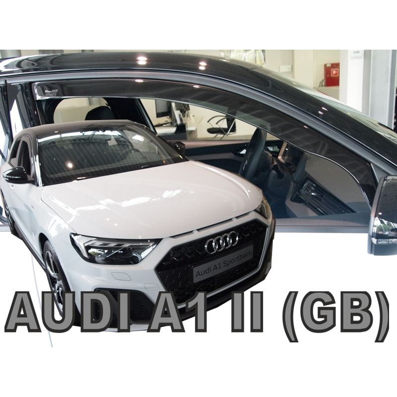 Ανεμοθραύστες AUDI A1 (2018-2025) 5D - 2 τμχ. εμπρός, Heko