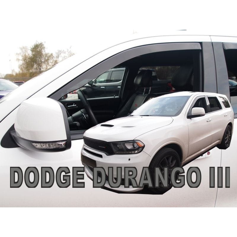 Ανεμοθραύστες DODGE DURANGO (2011+) 5D - 2 τμχ. εμπρός, Heko