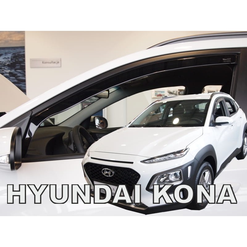 Ανεμοθραύστες Hyundai Kona (2017-2023) 5D - 2 τμχ. εμπρός, Heko
