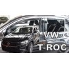 Ανεμοθραύστες Vw T-Roc (2017-2025) 5D - 4 τμχ. εμπρός και πίσω, Heko