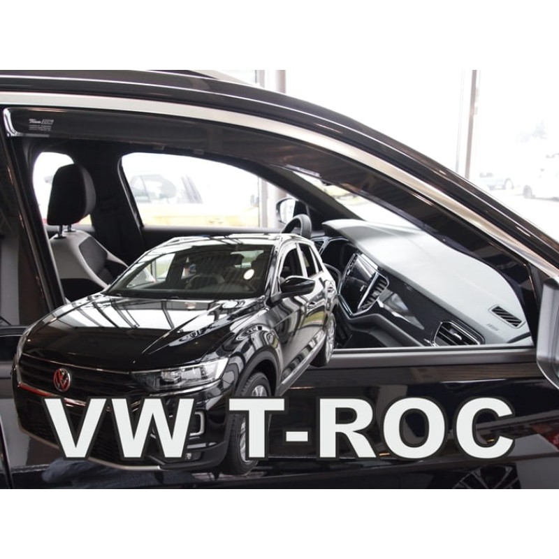 Ανεμοθραύστες Vw T-ROC (2017-2025) 5D - 2 τμχ. εμπρός, Heko