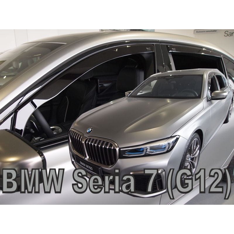 Ανεμοθραύστες BMW 7 G12 (2015-2022) Long base - 4 τμχ. εμπρός και πίσω, Heko