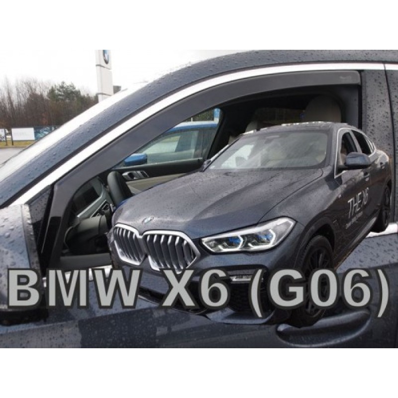 Ανεμοθραύστες BMW X6 G06 (2019+) - 2 τμχ. εμπρός, Heko
