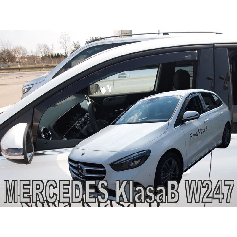 Ανεμοθραύστες MERCEDES B-Class W247 (2019+) 5d - 2 τμχ. εμπρός, Heko