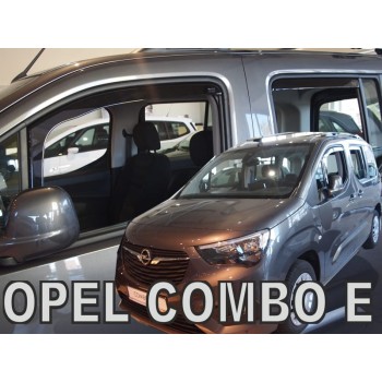 Ανεμοθραύστες OPEL Combo E 5d / CITROEN Berlingo / PEUGEOT Rifter / TOYOTA ProAce City (2018+) - 4 τμχ. εμπρός και πίσω, Heko
