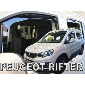 Ανεμοθραύστες OPEL Combo E 5d / CITROEN Berlingo / PEUGEOT Rifter / TOYOTA ProAce City (2018+) - 4 τμχ. εμπρός και πίσω, Heko