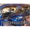 Ανεμοθραύστες OPEL Combo E 5d / CITROEN Berlingo / PEUGEOT Rifter / TOYOTA ProAce City (2018+) - 4 τμχ. εμπρός και πίσω, Heko