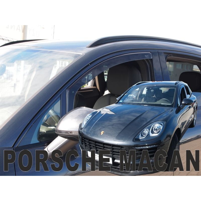 Ανεμοθραύστες PORSCHE Macan (2013+) - 2 τμχ. εμπρός, Heko