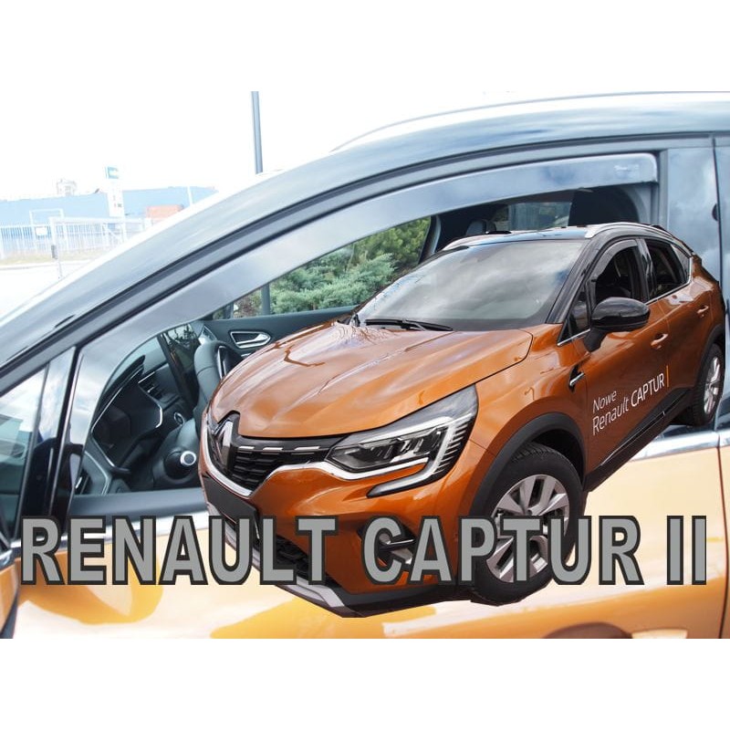Ανεμοθραύστες RENAULT Captur (2019+) - 2 τμχ. εμπρός, Heko