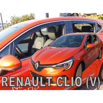 Ανεμοθραύστες Renault Clio (2019-2026) Hatchback - 4 τμχ. εμπρός και πίσω, Heko
