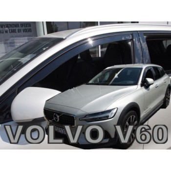 Ανεμοθραύστες VOLVO S60 / V60 (2018+) Sedan, 5d - 2 τμχ. εμπρός, Heko