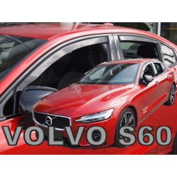 Ανεμοθραύστες VOLVO S60 (2018+) Sedan - 4 τμχ. εμπρός και πίσω, Heko Ανεμοθραύστες VOLVO S60 (2018+) Sedan - 4 τμχ. εμπρός και πίσω, Heko