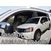 Ανεμοθραύστες NISSAN Armada CWA60 (2004-2016) - 4 τμχ. εμπρός και πίσω, Heko