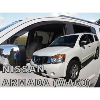 Ανεμοθραύστες NISSAN Armada CWA60 (2004-2016) - 4 τμχ. εμπρός και πίσω, Heko Ανεμοθραύστες NISSAN Armada CWA60 (2004-2016) - 4 τμχ. εμπρός και πίσω, Heko