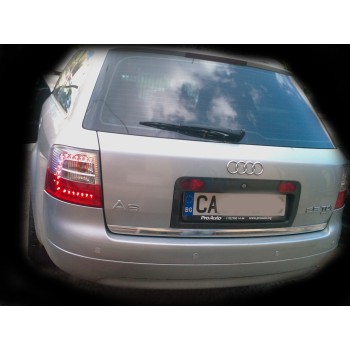 Πίσω φανάρια led Audi A6 combi (1997-2004) - chrome - σετ 2τμχ.