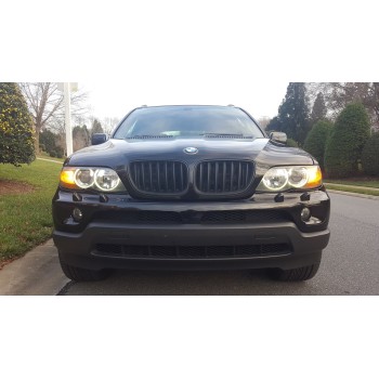 Μάσκα BMW X5 E53 (2003-2007) - μαύρη - 2τμχ.