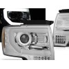 Φανάρια εμπρός Ford F150 (2008-2014) - χρωμίου , με λάμπες (Η1) - σετ 2τμχ.