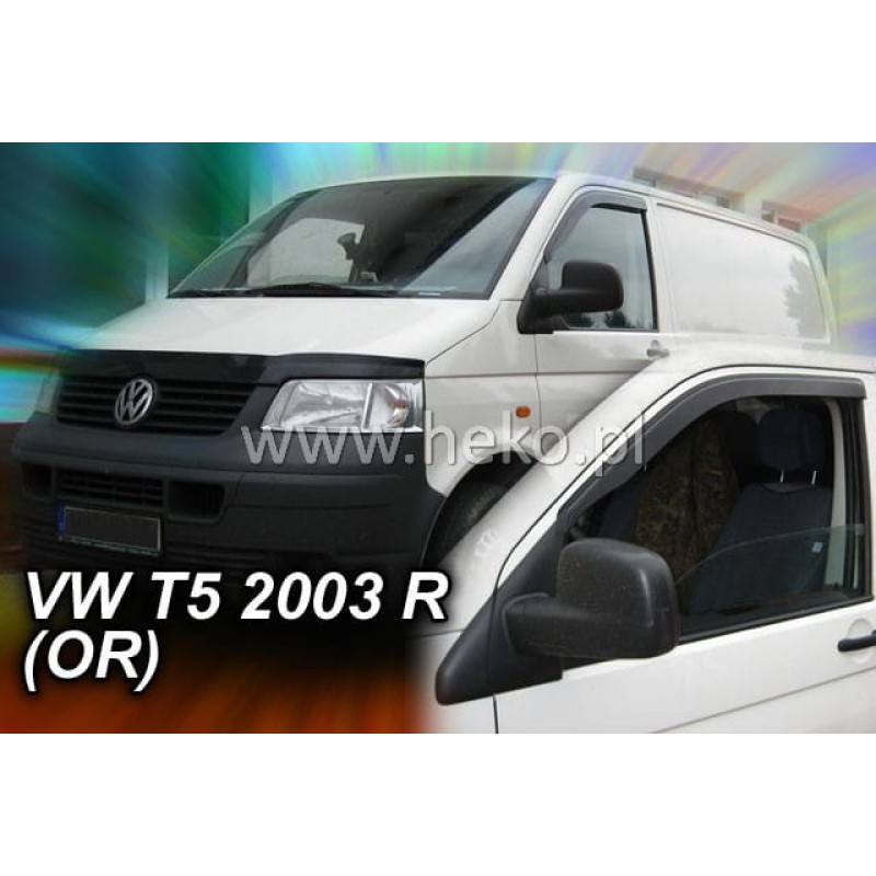 Ανεμοθραύστες Vw Caravelle /Transporter T-5 / T-6 (2003-2021) - 2 τμχ. εμπρός - αυτοκόλλητοι, Heko