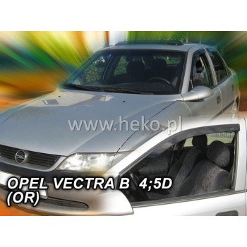 Ανεμοθραύστες Opel Vectra B (1996-2002) 5 πορτο , sedan - 2 τμχ. εμπρός- αυτοκόλλητοι, Heko