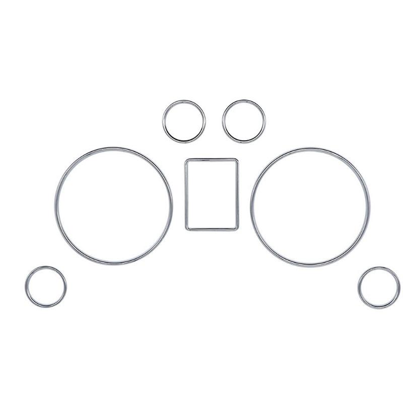Δαχτυλίδια καντράν Audi A3 (1996-2003) / Audi A4 B5 (1995-2001) / A6 (1997-2004) - χρωμίου