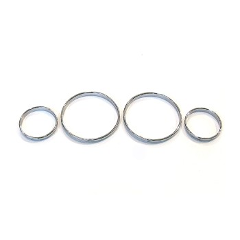 Δαχτυλίδια καντράν BMW E38 / E39 / X5 E53 (1999-2007) - χρωμίου