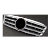 Μάσκα Mercedes W203 (2000-2007) - 4 γρίλιες χρωμίου