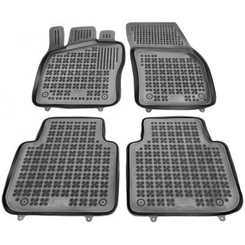Λαστιχένια πατάκια SKODA Kodiaq I (2016-2024) / SEAT Tarraco (2018+) / VW Tiguan Allspace (2017-2024) - τύπου σκαφάκι - 4τμχ., Rezaw Plast