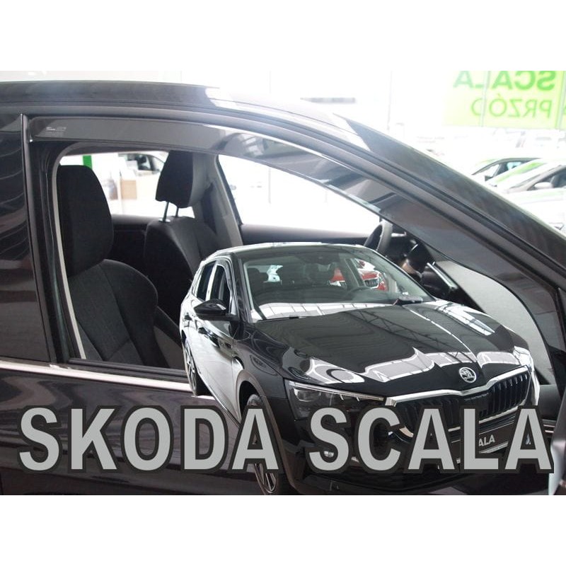 Ανεμοθραύστες Skoda Scala (2019+) - 2 τμχ εμπρός, Heko