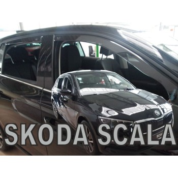Ανεμοθραύστες Skoda SCALA 5D (2019+) - 4 τμχ εμπρός και πίσω, Heko Ανεμοθραύστες Skoda SCALA 5D (2019+) - 4 τμχ εμπρός και πίσω, Heko