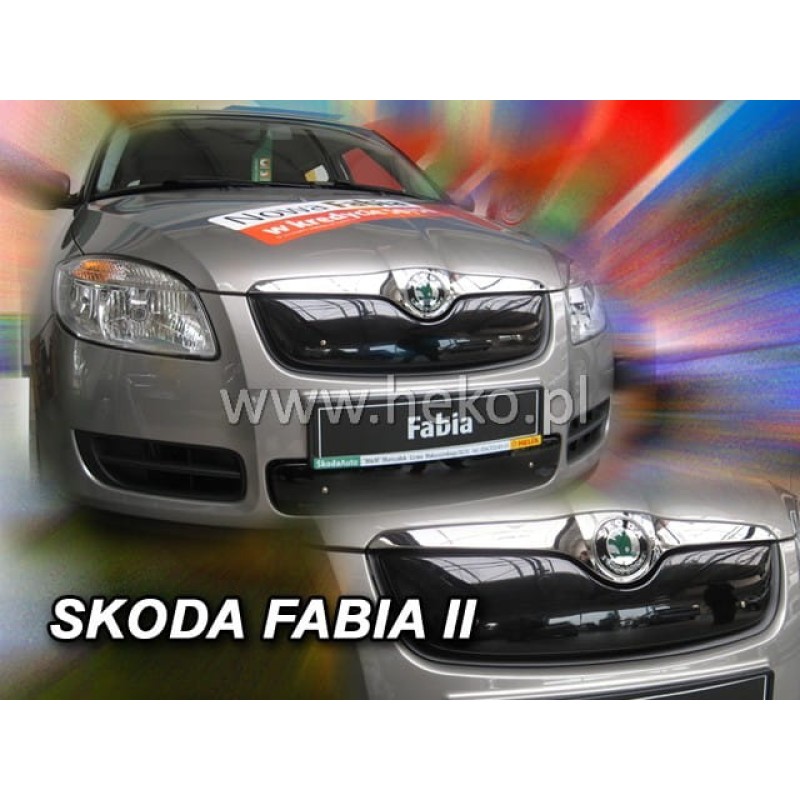 Χειμερινός ανεμοθραύστης SKODA Fabia II / Roomster (2007-2010) - upper, Heko