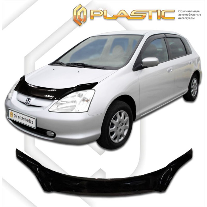 Ανεμοθραύστης καπό Honda Civic hatchback (2000-2005) - CA Plast
