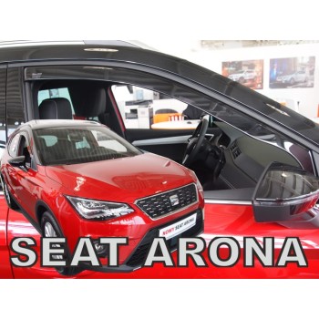 Ανεμοθραύστες Seat Arona (2017+) 5 πορτο - 2 τμχ εμπρός, Heko