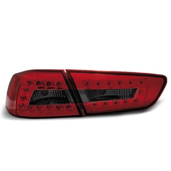 Πίσω φανάρια led Mitsubishi Lancer (2008-2016) - φιμέ - σετ 2τμχ.