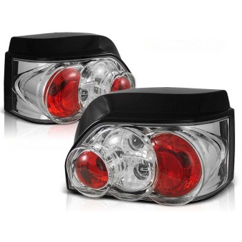 Πίσω φανάρια Renault Clio I (1990-1998)- chrome 3D - σετ 2τμχ. Πίσω φανάρια Renault Clio I (1990-1998)- chrome 3D - σετ 2τμχ.