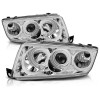 Φανάρια εμπρός Skoda Fabia (1999-2007) angel eyes, χωρίς λάμπες (Η7) - σετ 2τμχ.
