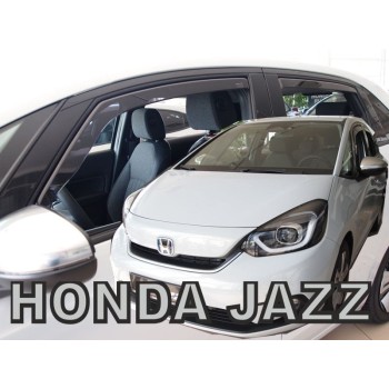 Ανεμοθραύστες HONDA JAZZ IV 5D (2019+) - 4 τμχ. εμπρός και πίσω, Heko