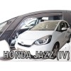 Ανεμοθραύστες HONDA JAZZ IV 5D (2019+) - 2 τμχ. εμπρός, Heko