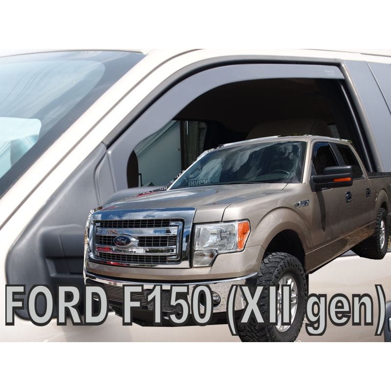 Ανεμοθραύστες FORD F150 XLT 4D (2008-2014) - 2 τμχ. εμπρός, Heko