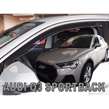 Ανεμοθραύστες AUDI Q3 Sportback (2020-2025) - 2 τμχ. εμπρός, Heko