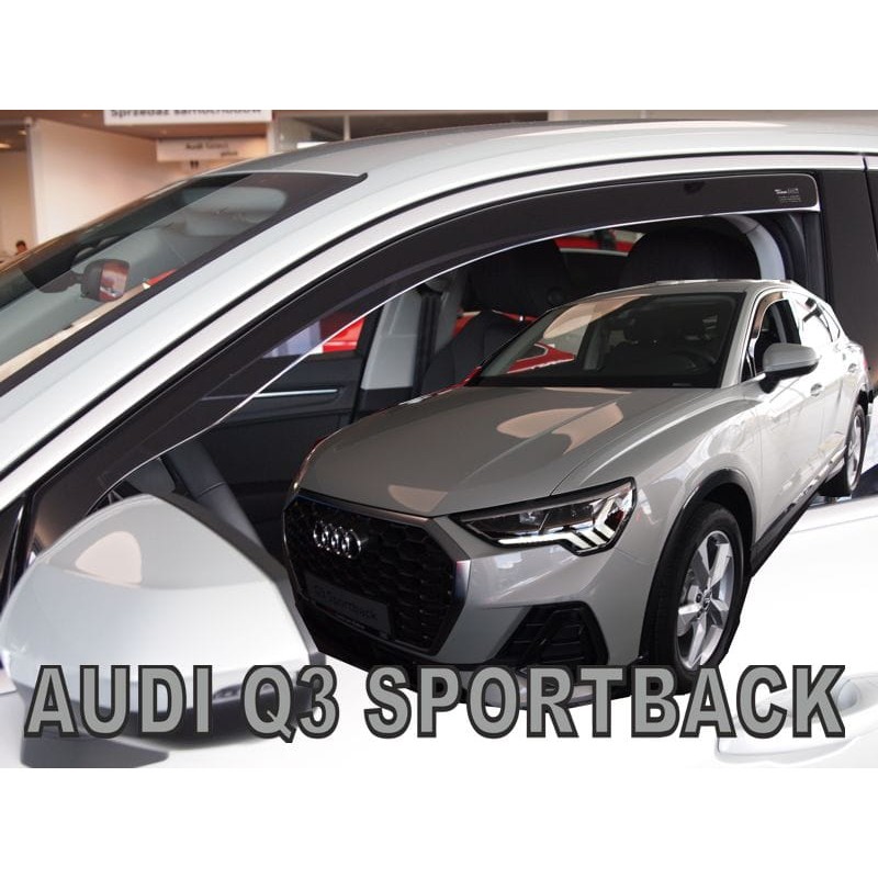 Ανεμοθραύστες AUDI Q3 Sportback (2020-2025) - 2 τμχ. εμπρός, Heko