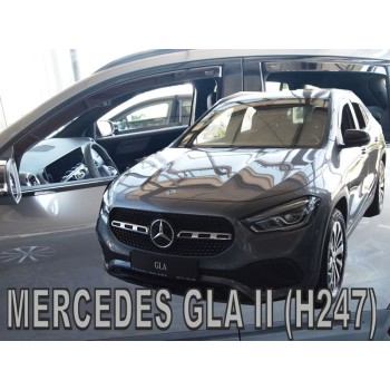 Ανεμοθραύστες MERCEDES GLA II (H247)(2020+) - 4 τμχ. εμπρός και πίσω, Heko