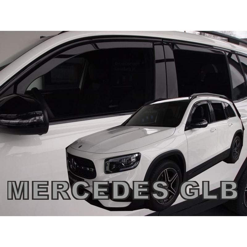 Ανεμοθραύστες MERCEDES GLB (X247) (2019+) - 4 τμχ. εμπρός και πίσω, Heko