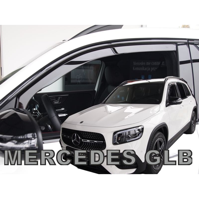 Ανεμοθραύστες MERCEDES GLB (X247) (2019+) - 2 τμχ. εμπρός, Heko
