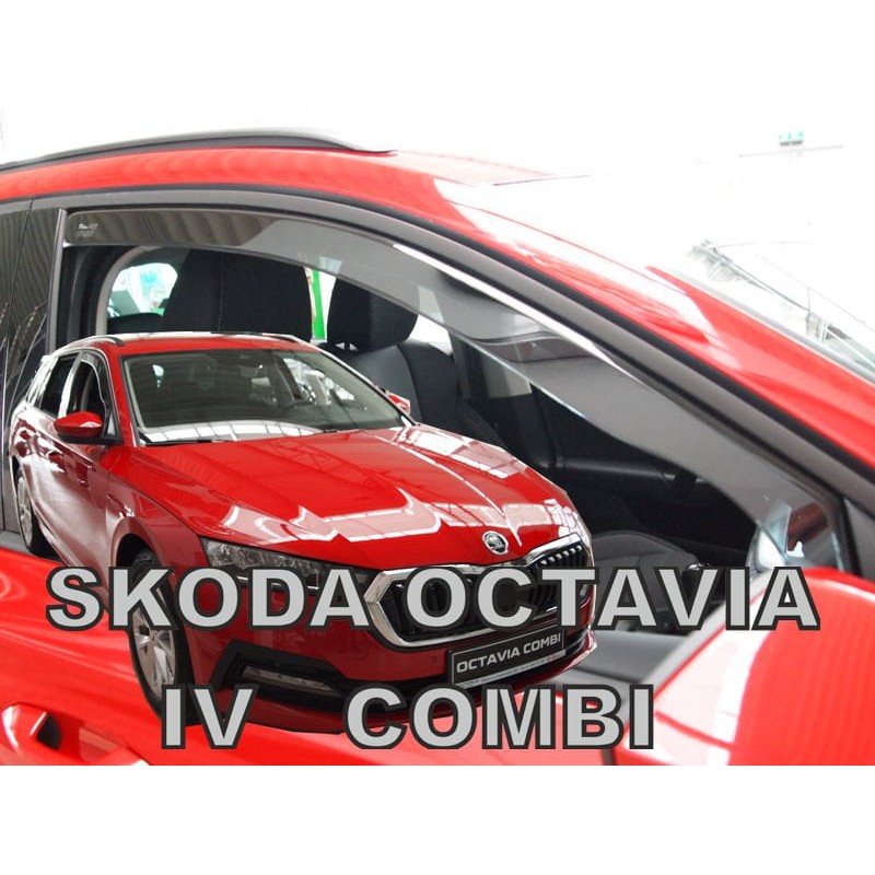 Ανεμοθραύστες SKODA OCTAVIA IV (2020+) Sedan, Combi - 2 τμχ. εμπρός, Heko